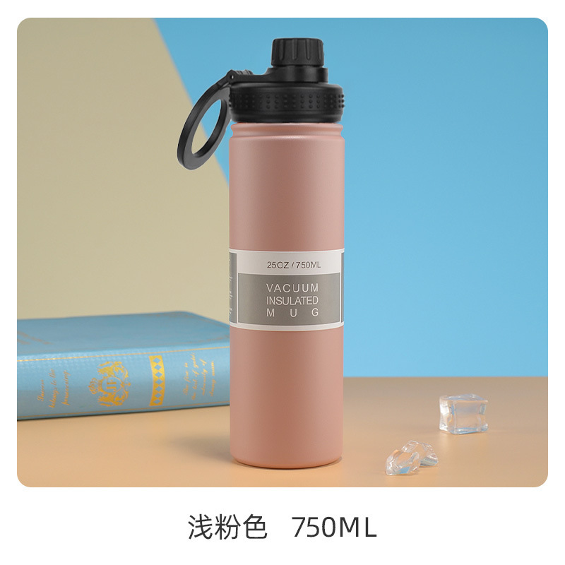 創意304ステンレス磁気吸引スタンド宇宙壺携帯車載保温カップ大容量手提げスポーツ水筒|undefined
