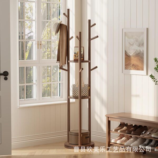 Hanger from natural wood