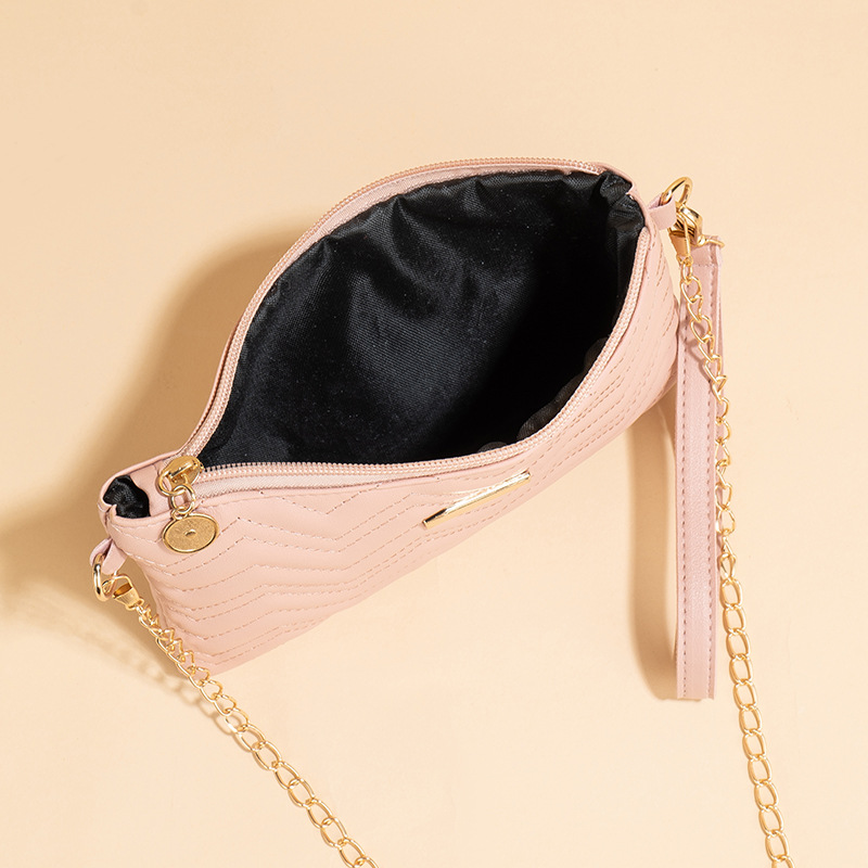 Demi-season fashionable small clutch bag