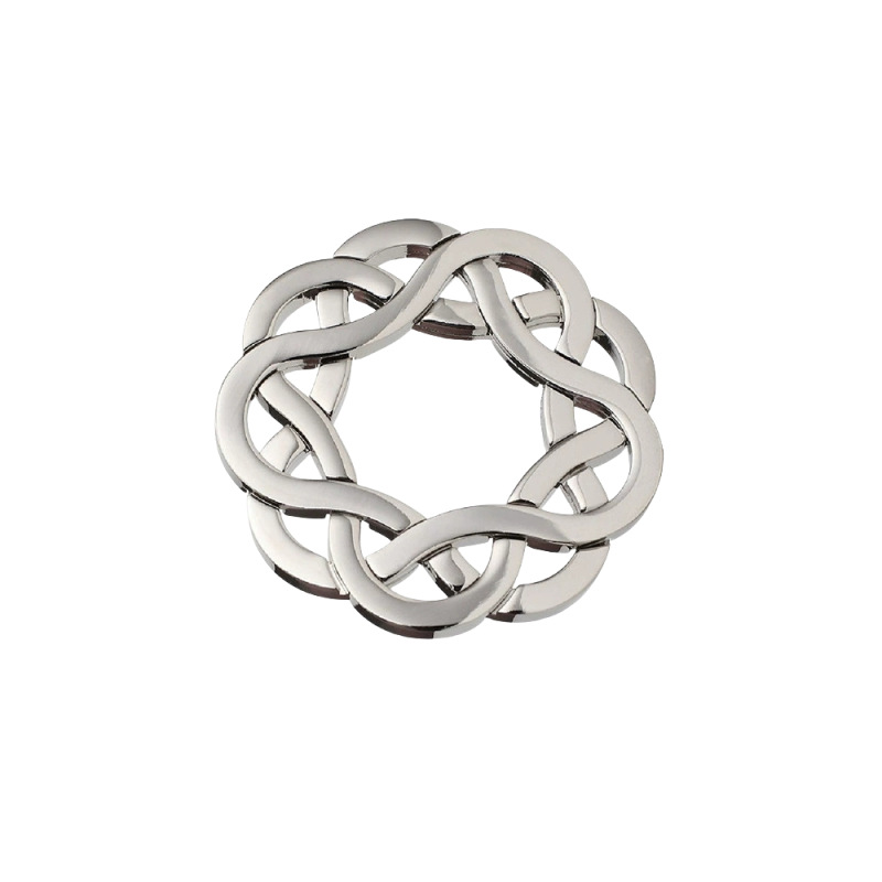 La inteligencia del comercio exterior desabrocha rompecabezas Luban Lock Kong Ming Lock regalo de los niños de juguete de aleación de herradura de bloqueo de nueve cadenas de la quema del cerebro