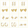 Design earrings, advanced fashionable silver needle, trend of season, silver 925 sample, high-quality style, wholesale