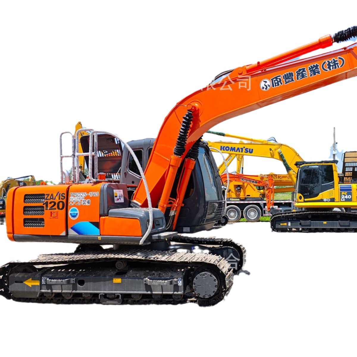 Hitachi ZAXIS120 60 70 excavadora de mediana y pequeña ventas directas de comercio exterior de Volvo