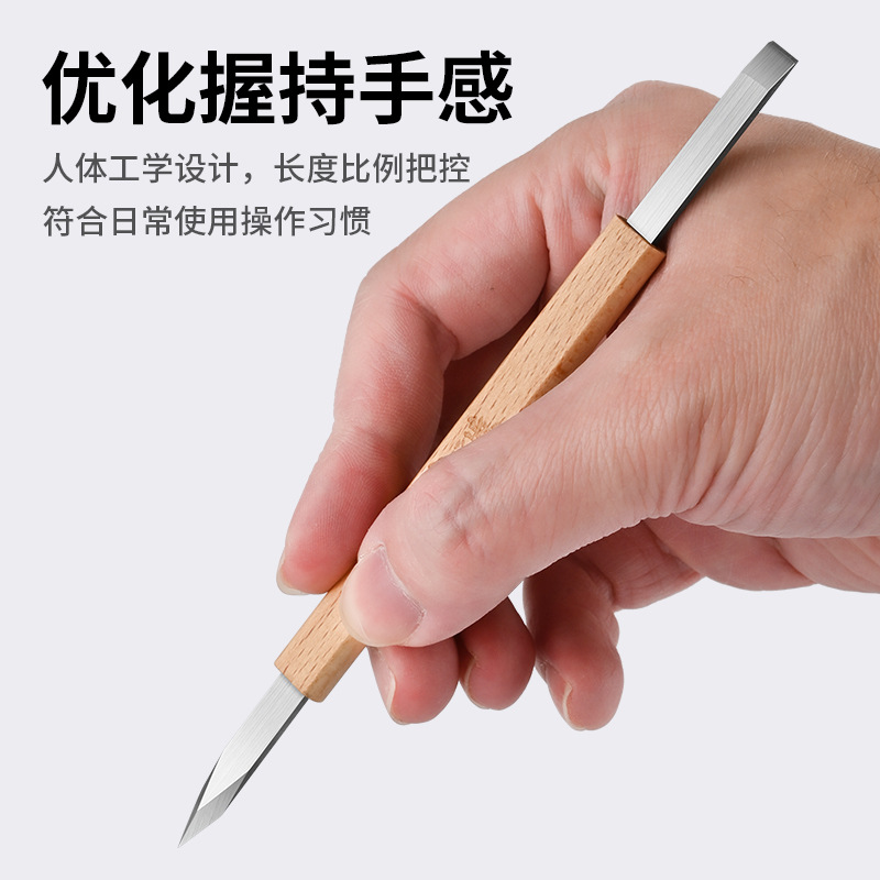 模式玩造模型工具 模型双头分模线扩孔 宽口铲刀刮刀 MS097