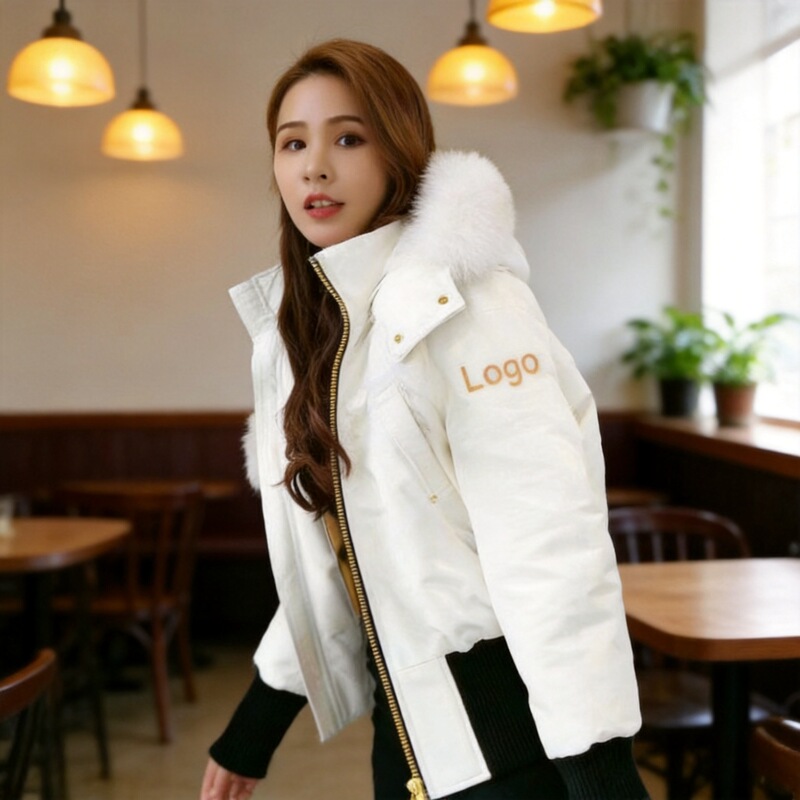 Yutian High Version Big Goose Gold Scissor down Jacket 03 Canadian Women's Short Jacket Workwear Coat 3Q Jacket Yutian High Version Big Goose Gold Scissor down Jacket 03 Canadian Women's Short Jacket Workwear Coat 3Q Jacket