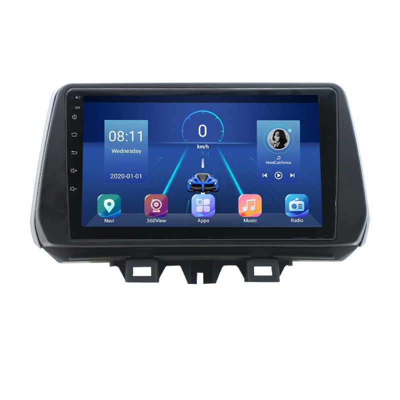 Aplicable a 19 Hyundai Tucson Android reproductor de navegación inteligente MP5 Radio 4 + 64 Carplay incorporado
