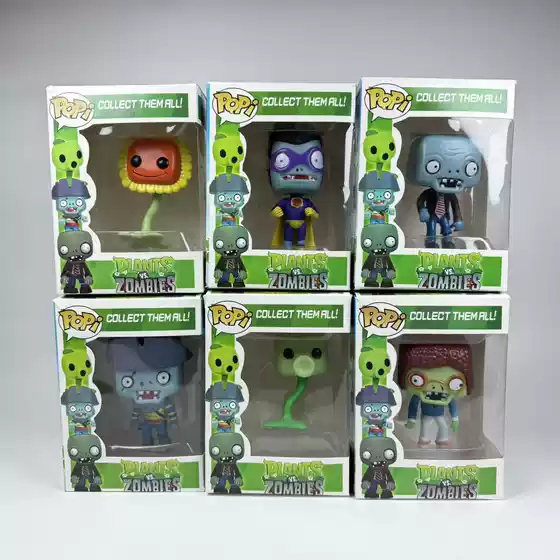Best-Selling Plants vs. Zombies Box Set Figures - Peashooter, Sunflower, Zombie Models Wholesale
