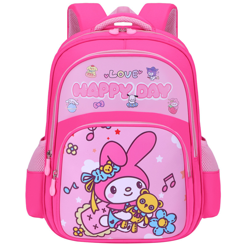 Mochila para niños y niñas, mochila de hombro de gran capacidad para 1 - 2 - 3 - 6 grados, diseño de reducción de carga impermeable