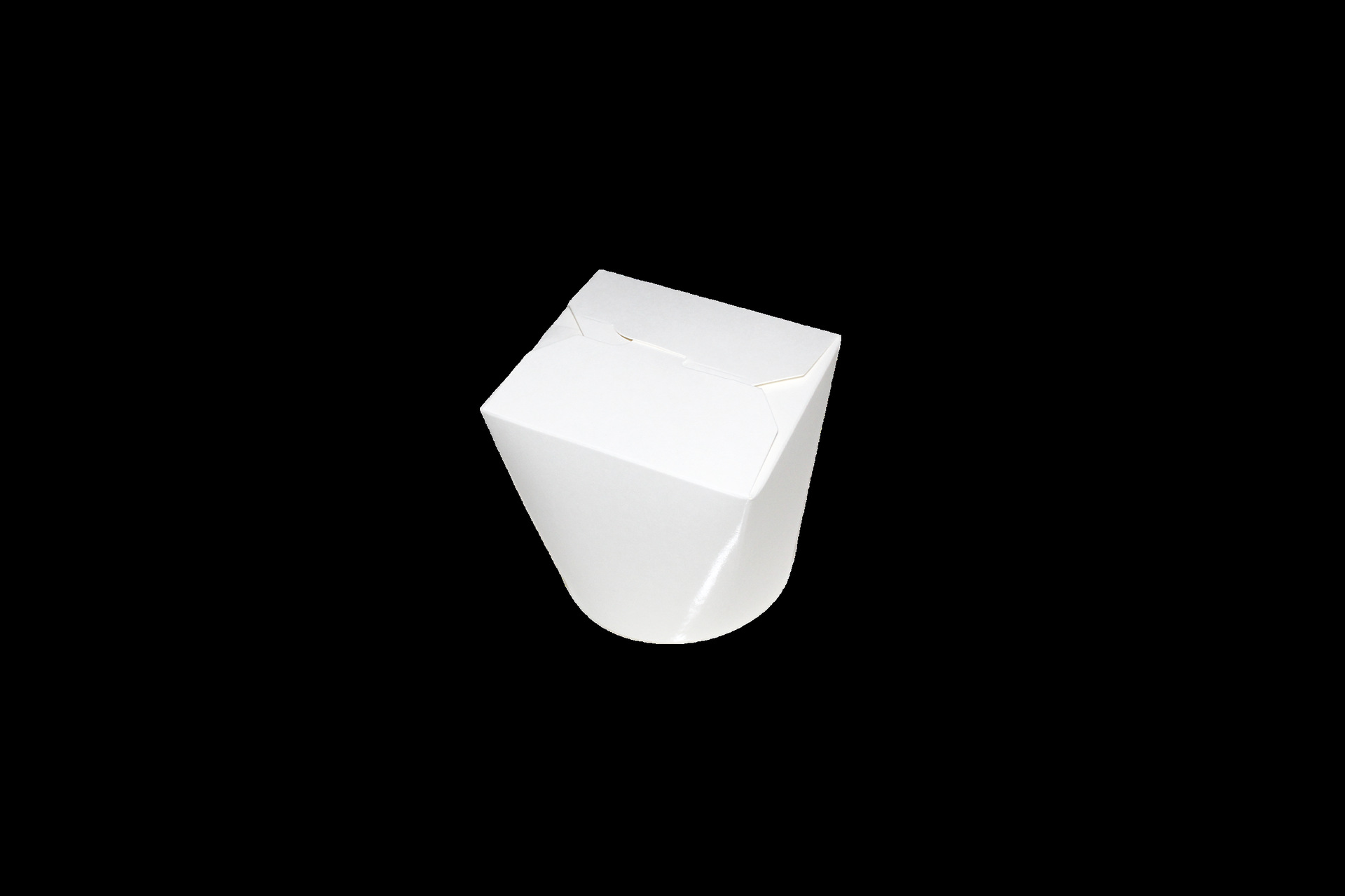 Tarjeta blanca de papel fondo redondo tazón de fideos caja de embalaje desechable para llevar barril de fideos puede personalizar cartón LOGO