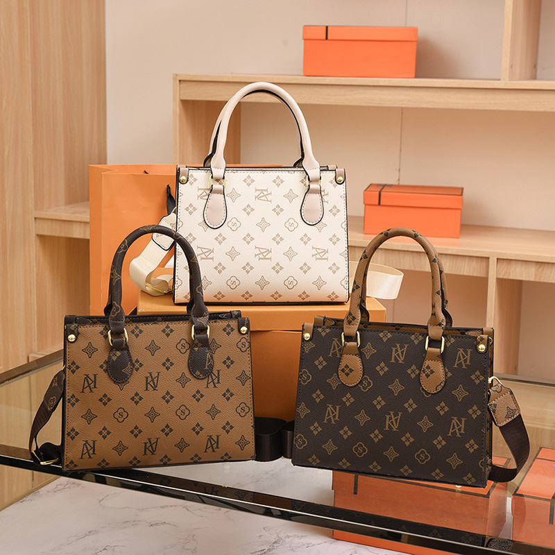 Borsa a spalla retrò con monogramma per donna borsa crossbody_voghion.com