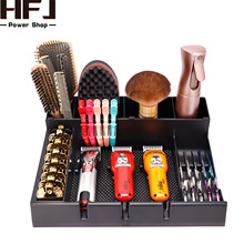 发廊美发工具收纳盒超大容量剪刀盒推剪收纳盒可拆卸跨境货源现货