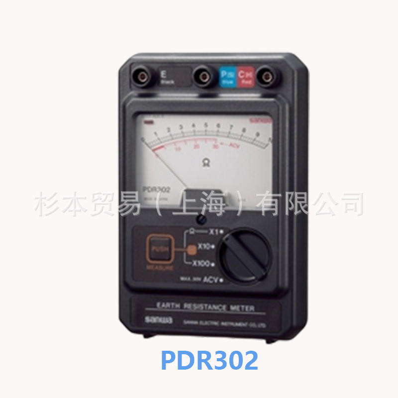 日本三和电气计器 SANWA 模拟指针式接地电阻测试仪PDR302