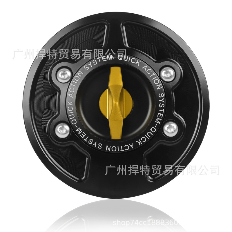 适用 宝马S1000RR/HP4/M1000RR CNC铝合金轻量化改装快拆油箱盖|undefined