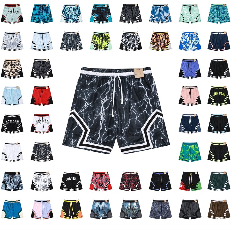 American Basketball Pants Flying Casual Training Pants Mesh Breathable Quick-drying Sports Pants Summer Men's and Women's Internet Popular Shorts