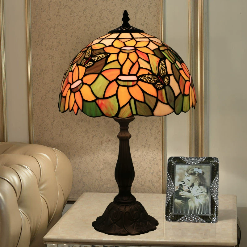 (Cross-border trading), table lamp for bed, retro creative lantern, Germany