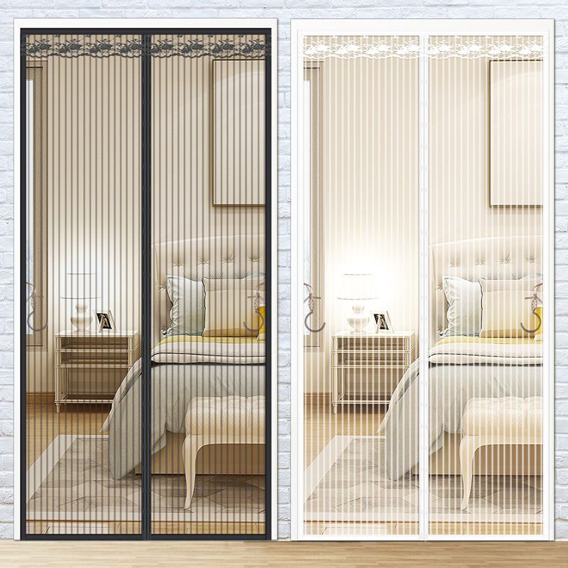 Magic Tape Mosquito-Repellent Door Curtain Magnetic Screen Door Summer Partition Curtain Fly-Proof No-Punch Encryption Indoor Mosquito-Repellent Door Curtain