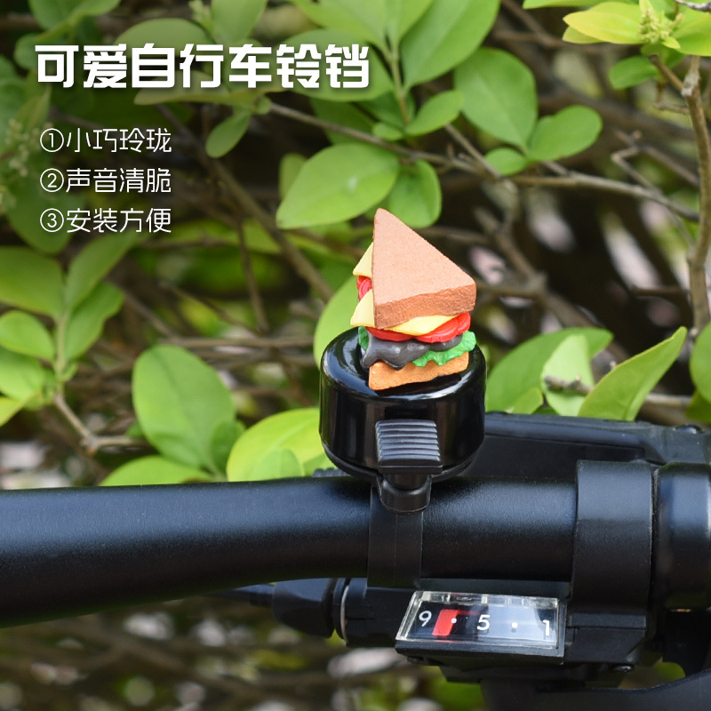 Bicicleta infantil campana de equilibrio coche de dibujos animados súper sonidos campana de bicicleta de montaña para niños scooter campana accesorios de decoración