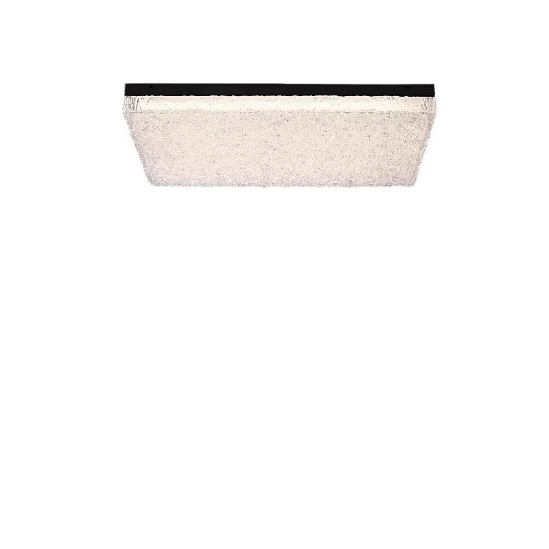 Minimalistic rectangular ceiling light for living room, combined lights, eyes protection, comfortable light spectrum, light luxury style