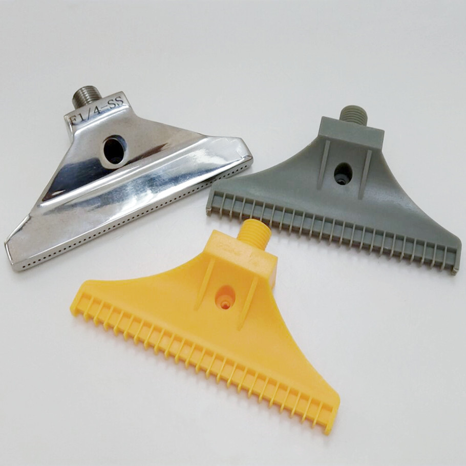 110mm加宽吹风喷嘴风刀不锈钢吹气喷头梳形气嘴冷却管竹节管气刀