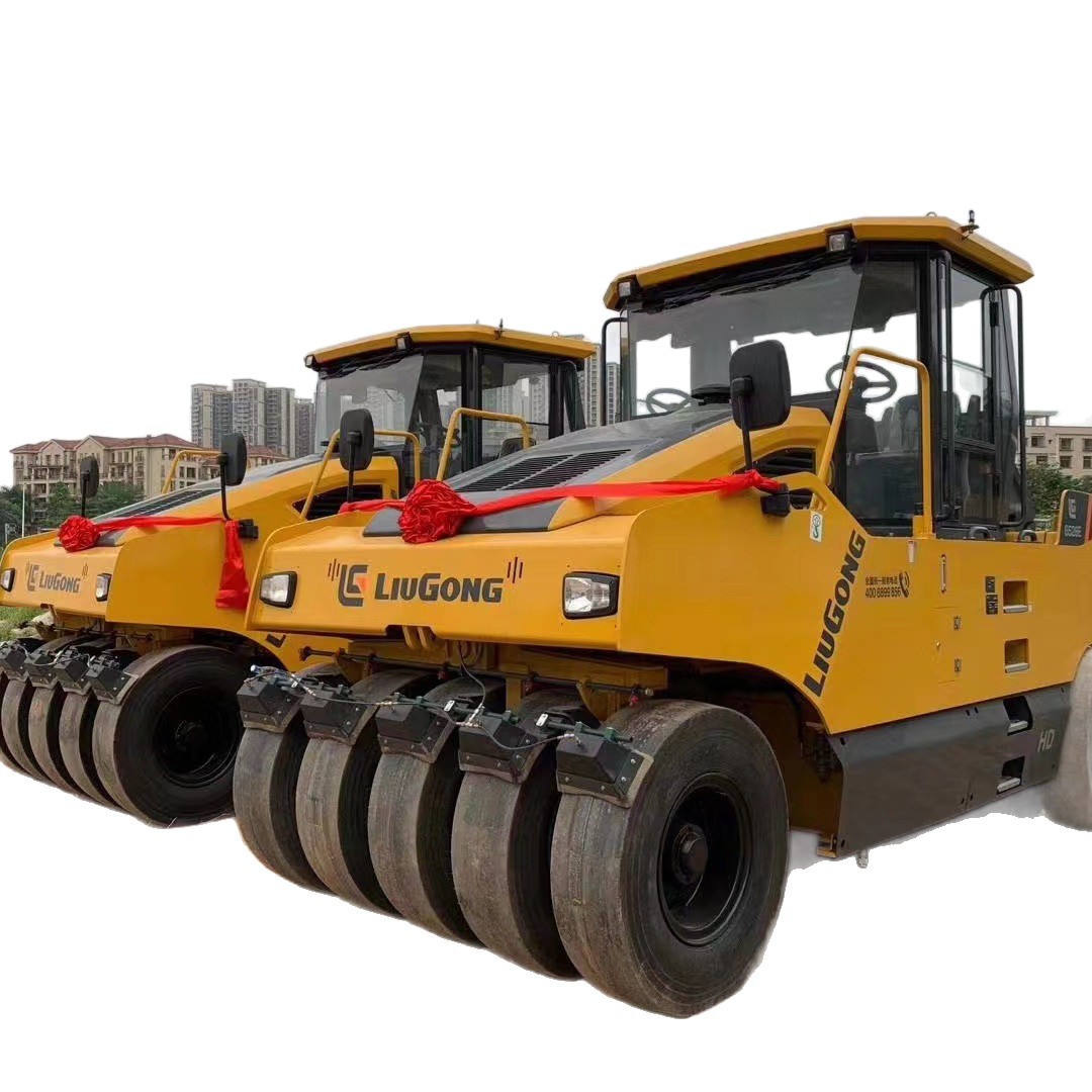 Mercado de exportación de rodillos de carretera de segunda mano de Jilin XCMG 22 20 26 XS223J263J Vibración de rueda de acero única