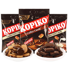 印尼进口kopiko可比可原味咖啡糖袋装硬糖果休闲零食整箱批发食品