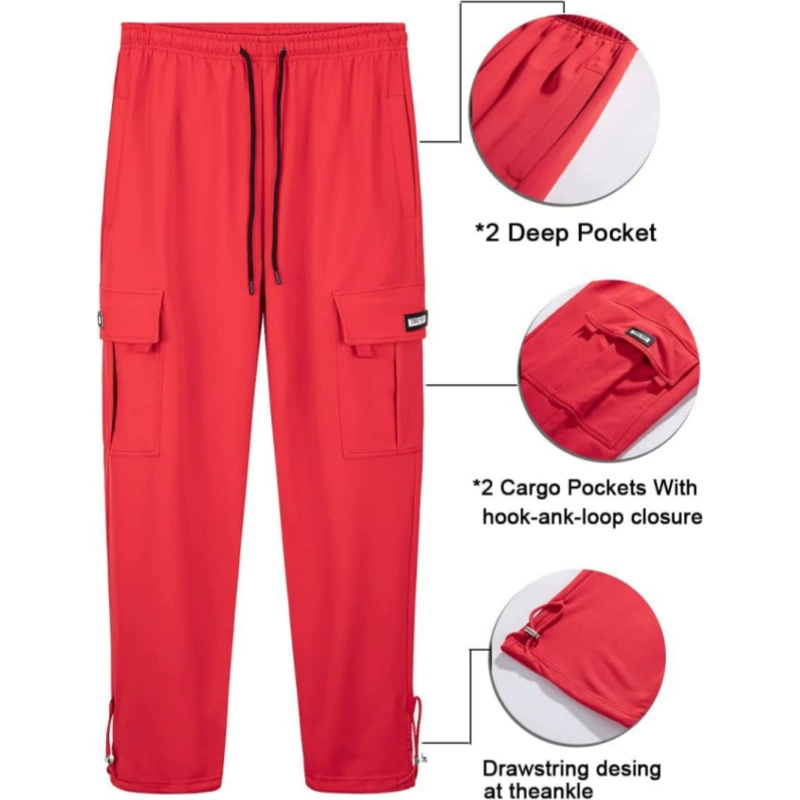 (Cross-border trading), travel climbing trousers for camping for hiking, loose straight fit, plus size