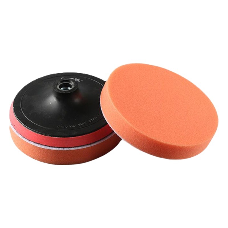 Pulido 7-piece coche belleza pulido coche encerado traje esponja rueda onda esponja plana rueda almohadilla de pulido