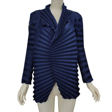 三宅褶皱多造型领三宅女装上衣褶皱外套披肩开衫春秋厂家一件代发