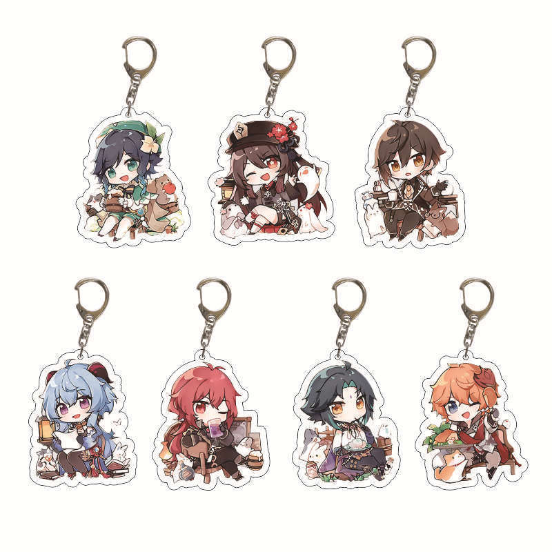 Original keychain two -dimensional game Peripheral travelers Ho Tao…