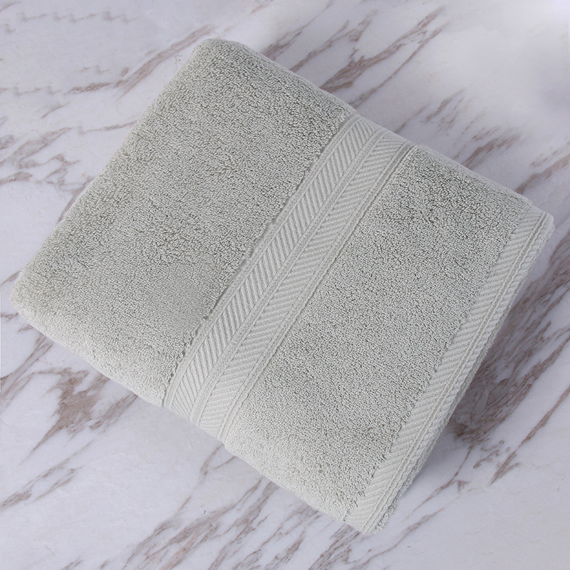 Toallas de baño de algodón puro tipo A toalla de baño grande al por mayor toalla de algodón de dos piezas engrosada suave absorbente hotel bordado para el hogar