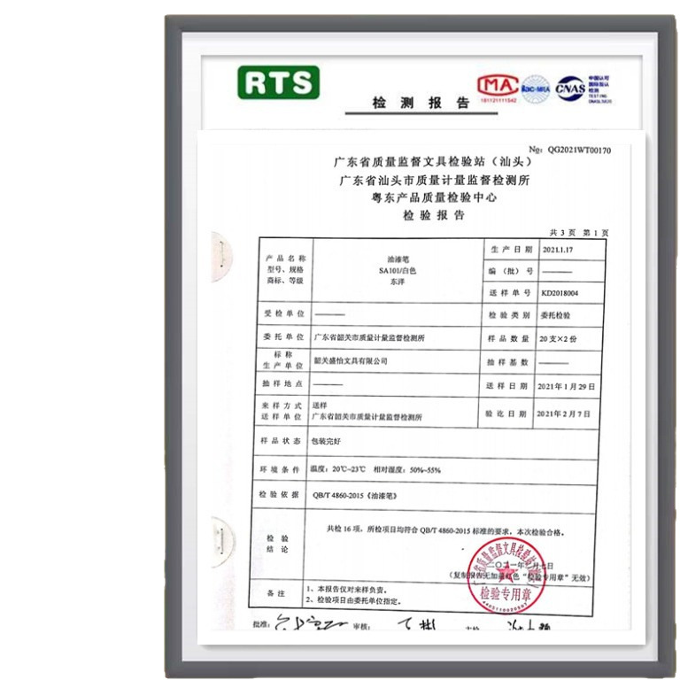 Productos originales TOYO pintura pluma SA101 blanco neumático marca pintura pluma no es fácil de desvanecerse