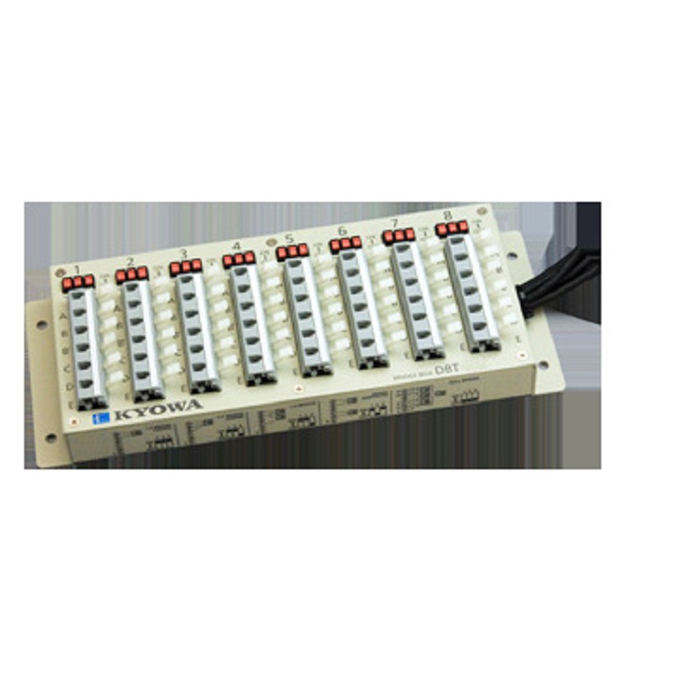 KYOWA共和 动态应变仪桥盒DB-120T-8已停产，升级型号DBT-120A-8