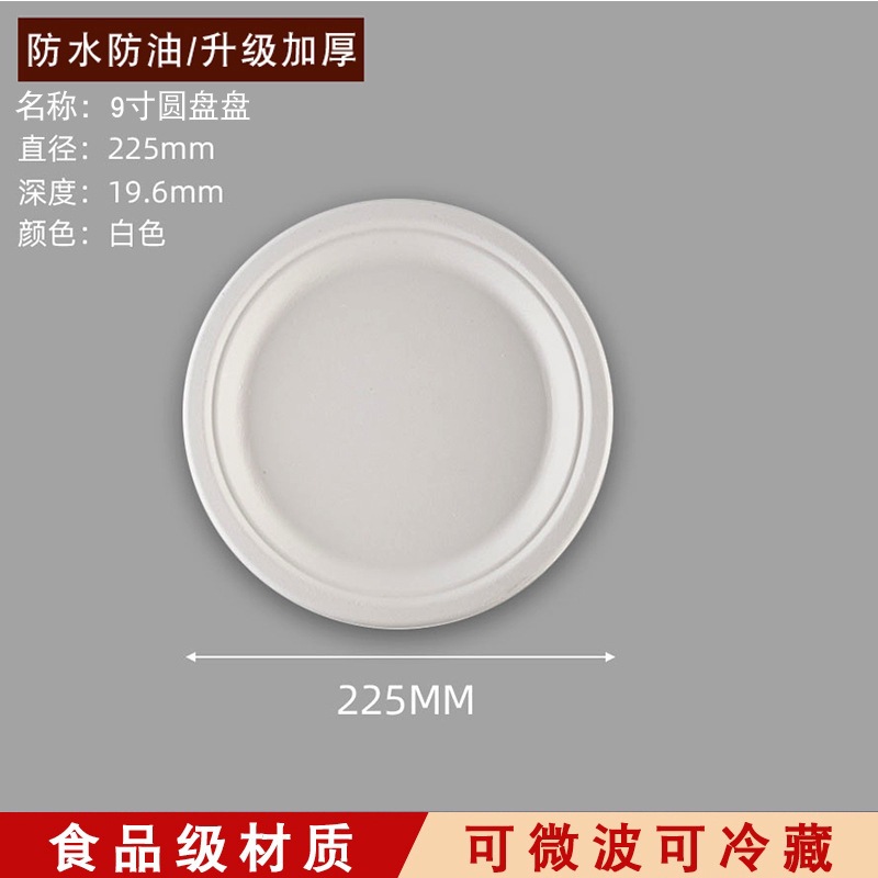 Plato de papel desechable, plato de papel, plato de dibujo