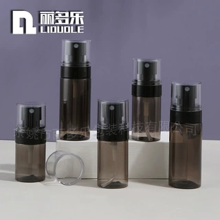 厂家定制30/40/50/60ml平肩瓶配定妆喷雾细雾喷雾瓶分装瓶PET瓶