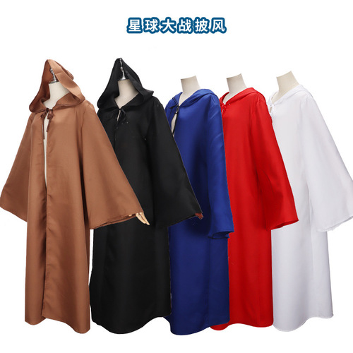 Second Hand Star Wars Robe Costume Jedi Knight Cape Cosplay Costume
