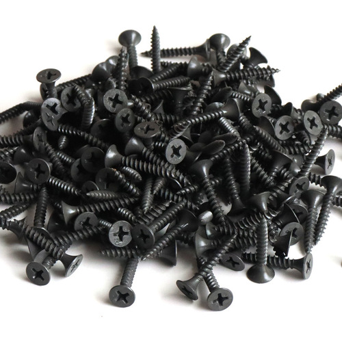 Self-tapping screws Cross countersunk head drywall screws Black gypsum board screws Wallboard screws Carpentry screws M3.5