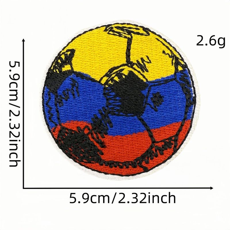 新しい漫画サッカースポーツ刺繍布ステッカーカラー落書きパッチコンピュータ刺繍衣類アクセサリー在庫卸売|undefined