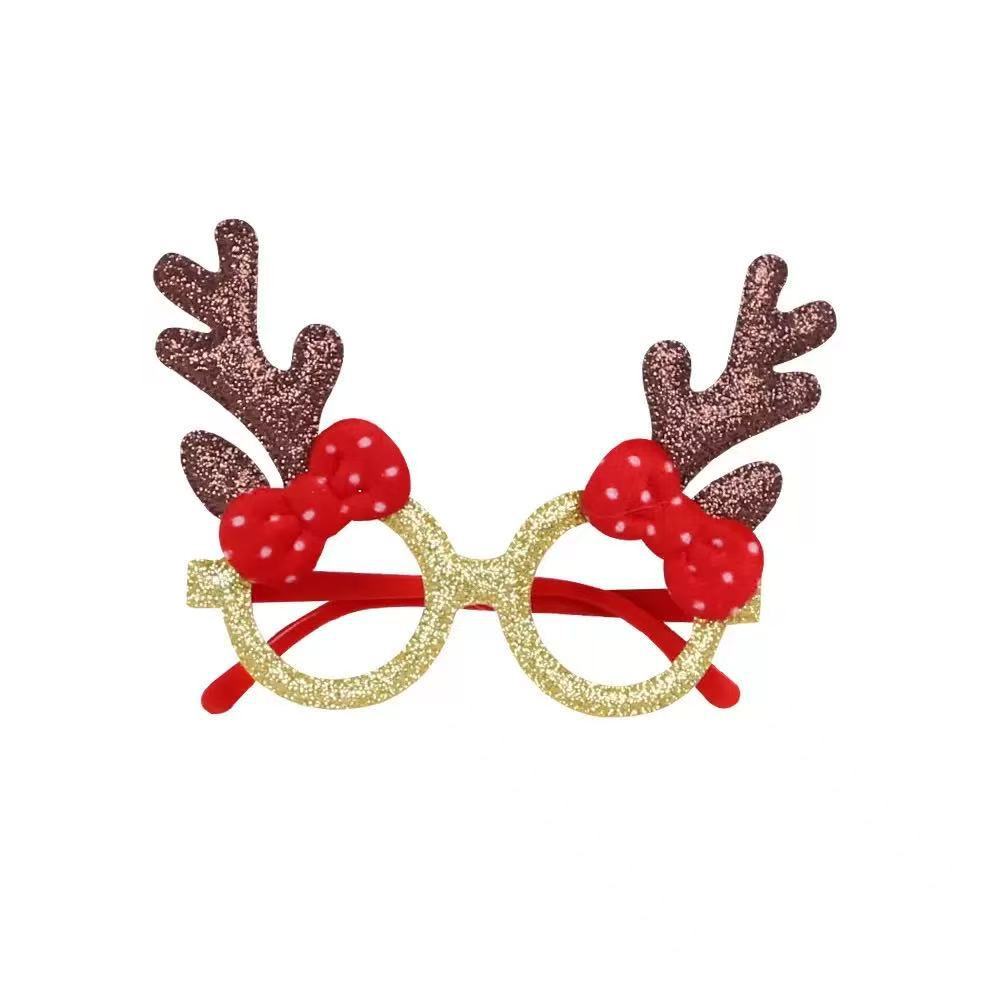 Red glasses with bow