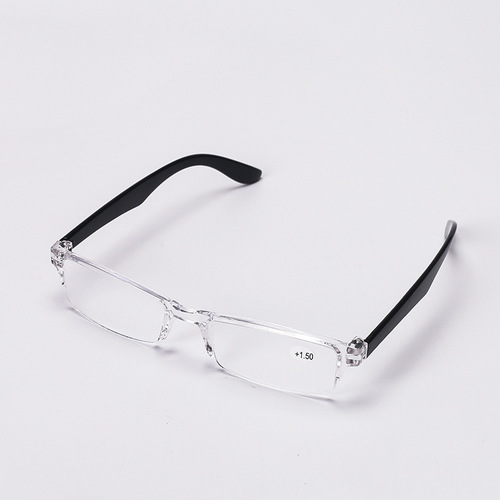 Directly supplied from the manufacturer, new fashionable reinforced one-piece lightweight reading glasses wholesale street stall reading glasses for the elderly