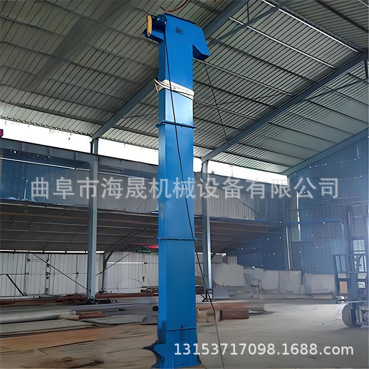 建筑水泥输送机 海晟加工无尘粉斗提机 定做颗粒垂直斗式提升机