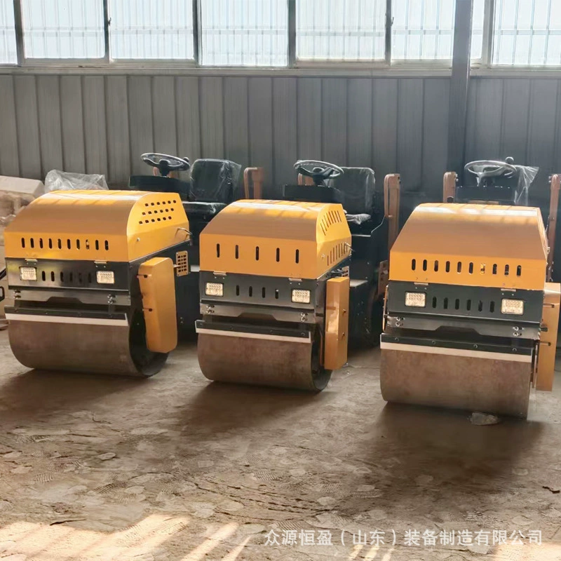 Одноколесный и двухколесный гидравлический вибрационный каток Zhongyuan 8 тонн для уплотнения асфальта