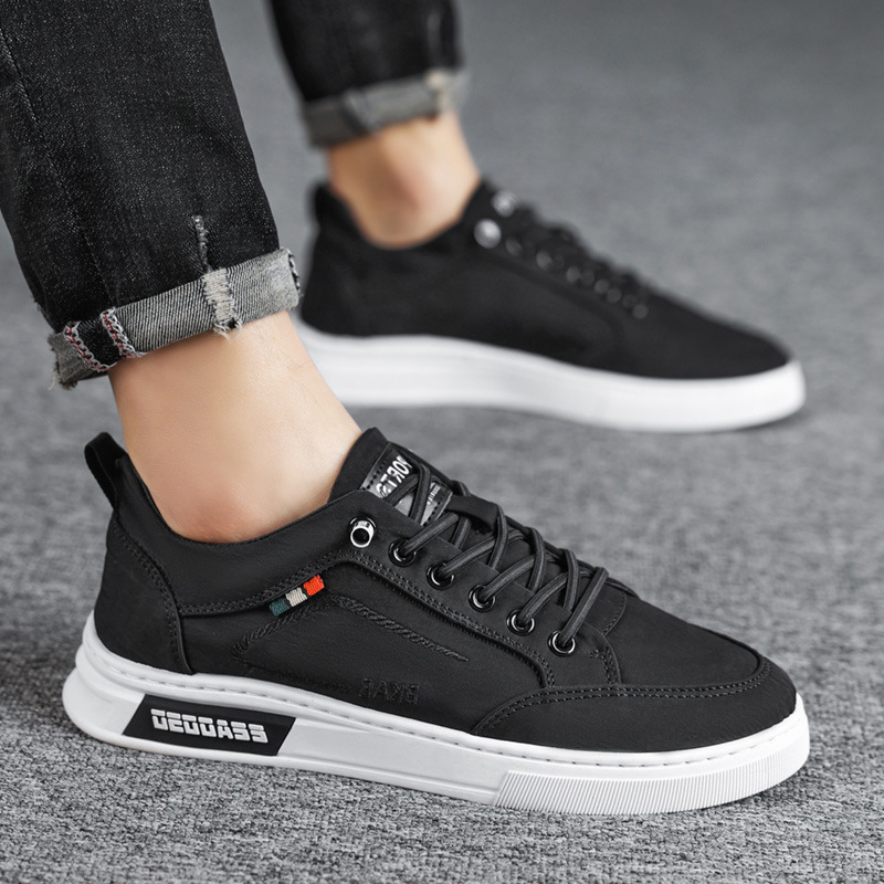 Spring Slip-On Men's Canvas Shoes Old Beijing Cloth Shoes Men's Casual Sports Flat Shoes Trendy Versatile 2025 New Style