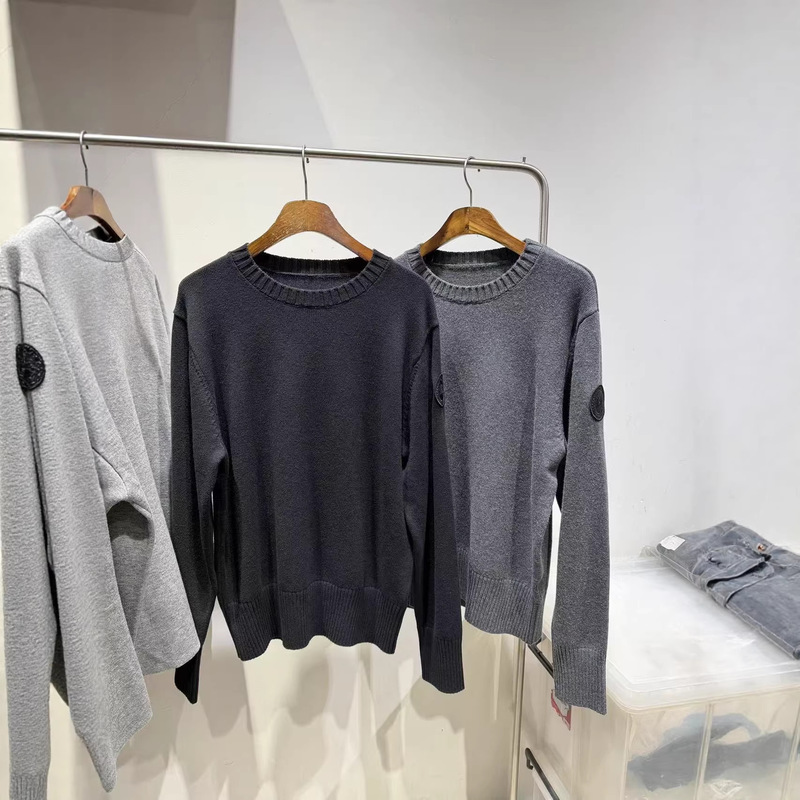 Round Neck Long-Sleeve Knit Sweater, New Style Versatile Casual Pullover Knit Sweater Round Neck Long-Sleeve Knit Sweater, New Style Versatile Casual Pullover Knit Sweater