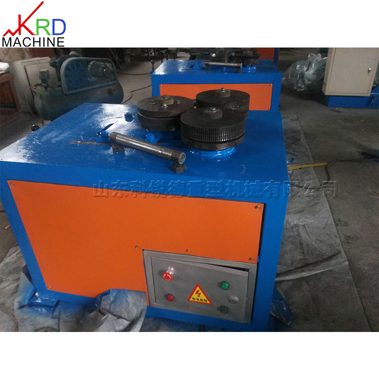 建筑工程弯曲机 自动圆钢扁钢角钢弯弧机 WFY3-20三辊型材卷弯机