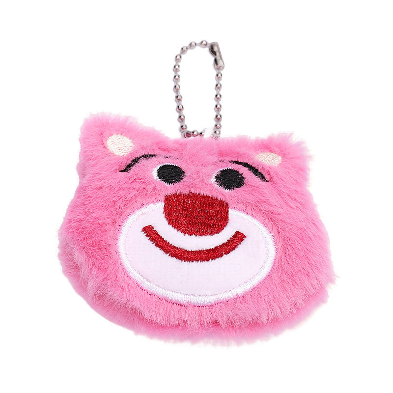 かわいいイチゴクマぬいぐるみアクセサリー漫画人形ブローチアクセサリー DIY 服バッグ靴下装飾アクセサリー|undefined