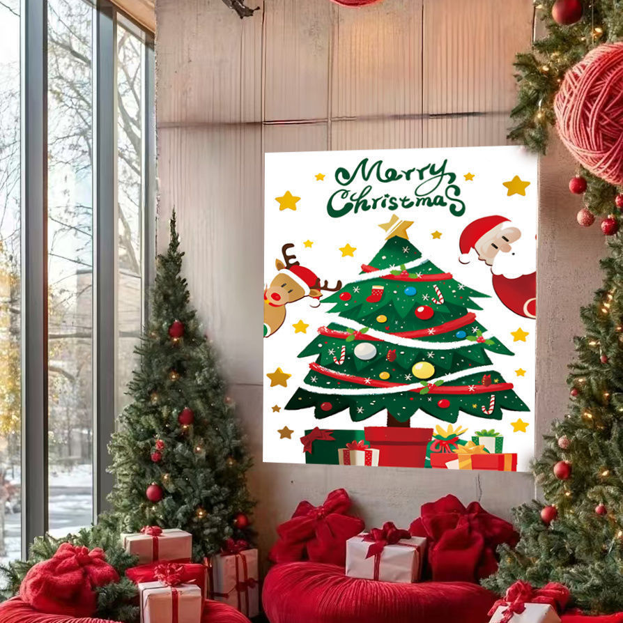 크리스마스 걸이 천 전체 인기 모델 4개 150*200