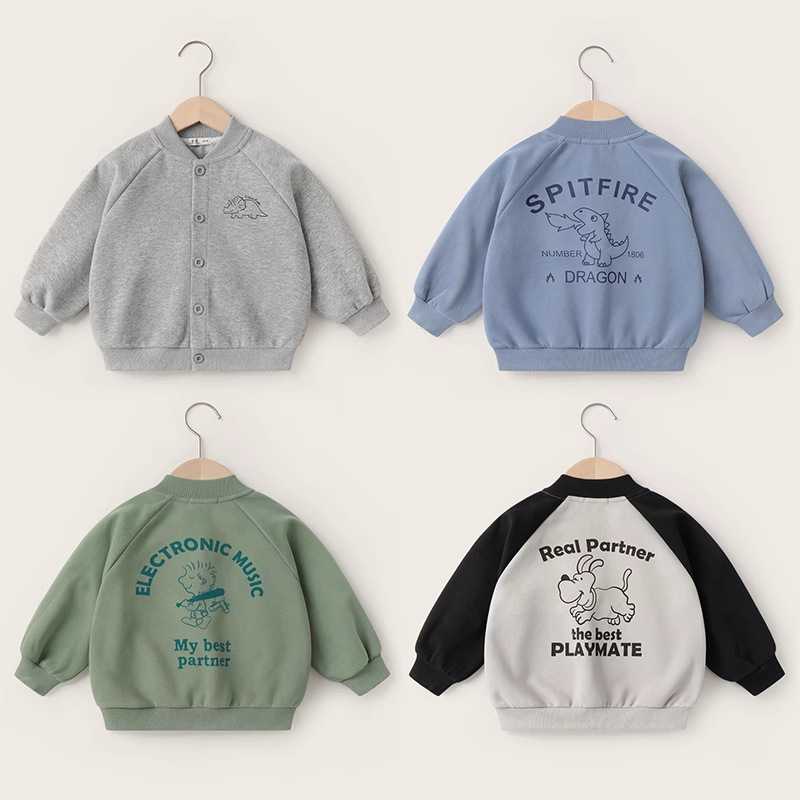 소년 니트 가디건 재킷 봄 봄 가을 신작 아동복 아동 베이비 탑 가을 U14485