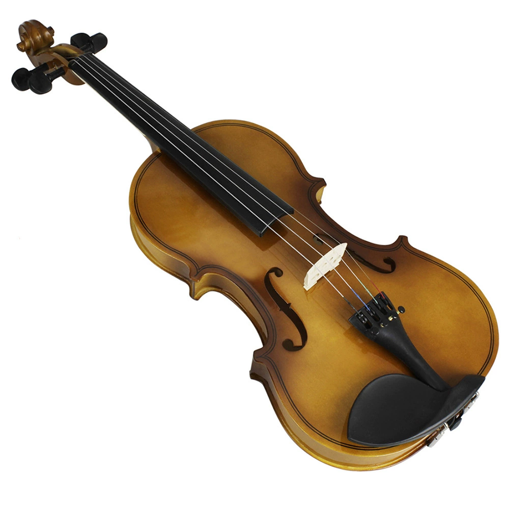 Retro violin for students, practice for beginners