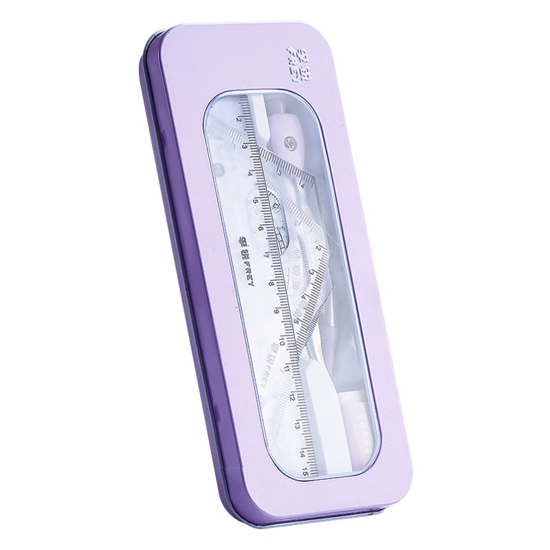 Estudiantes especial brújulas gobernante 7 unidades de un traje regalo la escuela primaria aprendizaje suministros papelería al por mayor