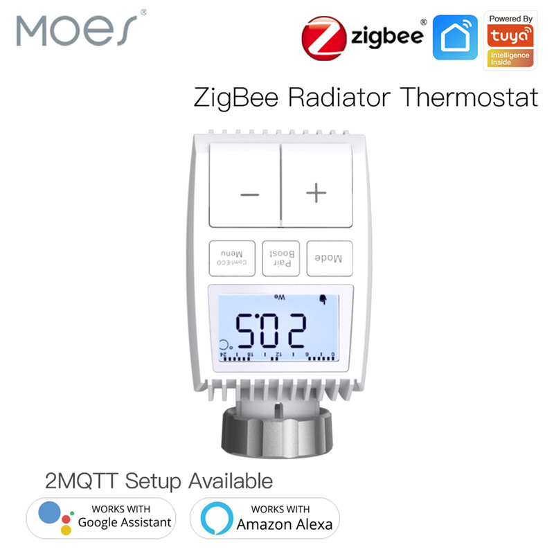 Graffiti smart home ZIGBEE heating temperature control valve app remote control constant temperature energy saving intelligent temperature control valve
