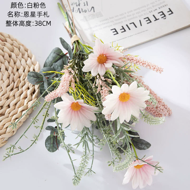 Северный гибрид跨境 иллюзия цветка Enxing Hand Hand Hands Blossom House Decoration Wedding Desktop Portrait Press